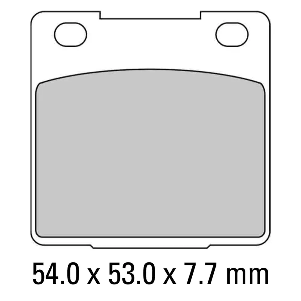 Ferodo Brake Pads - Fdb183p (Pk = 2 Pads) [Bq25] 1
