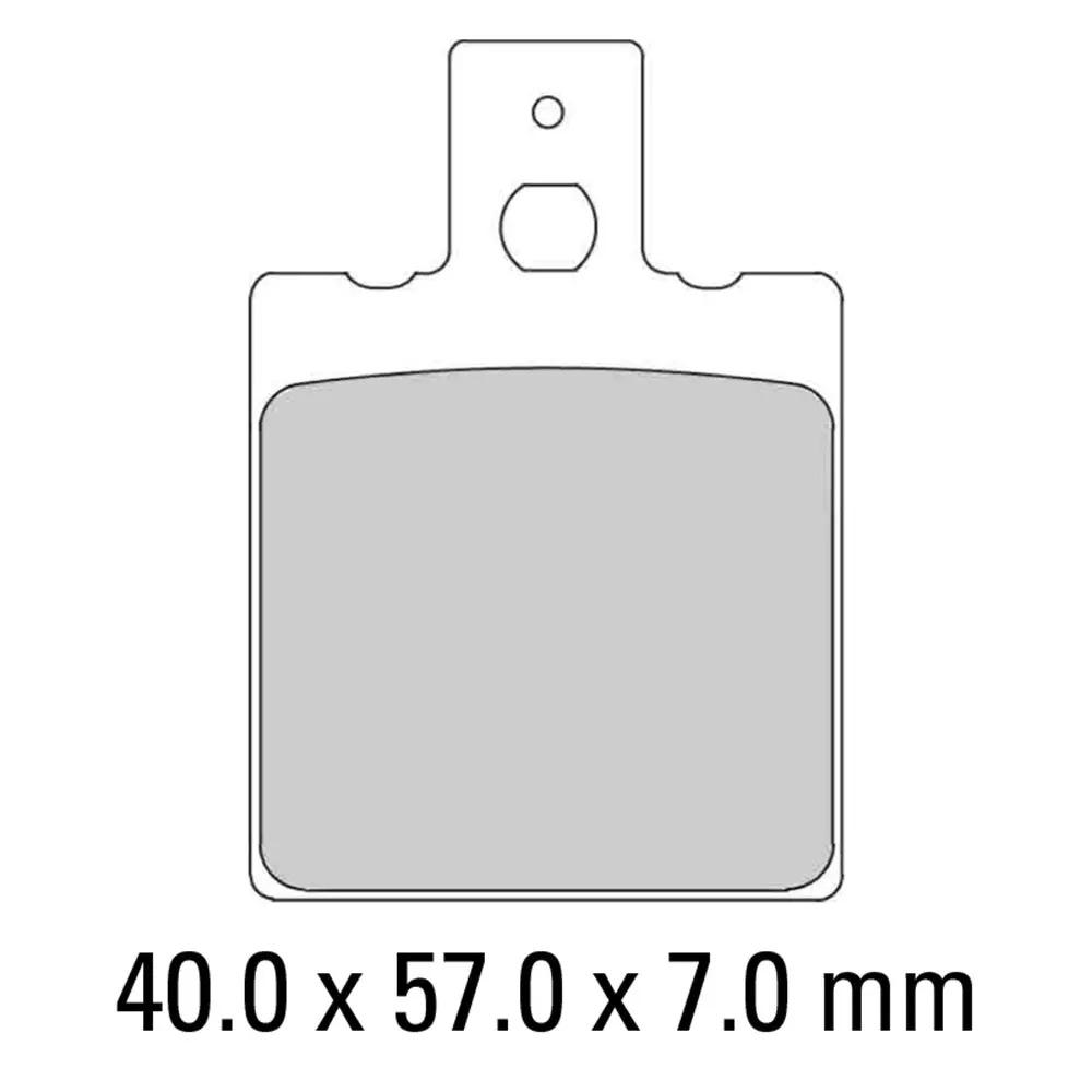 Ferodo Brake Pads - Fdb207st (Pk = 2 Pads) [Bq25] 1
