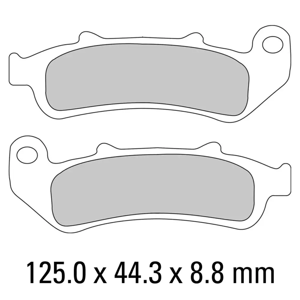 Ferodo Brake Pads - Fdb2002st (Pk = 2 Pads) [Bq25] 1