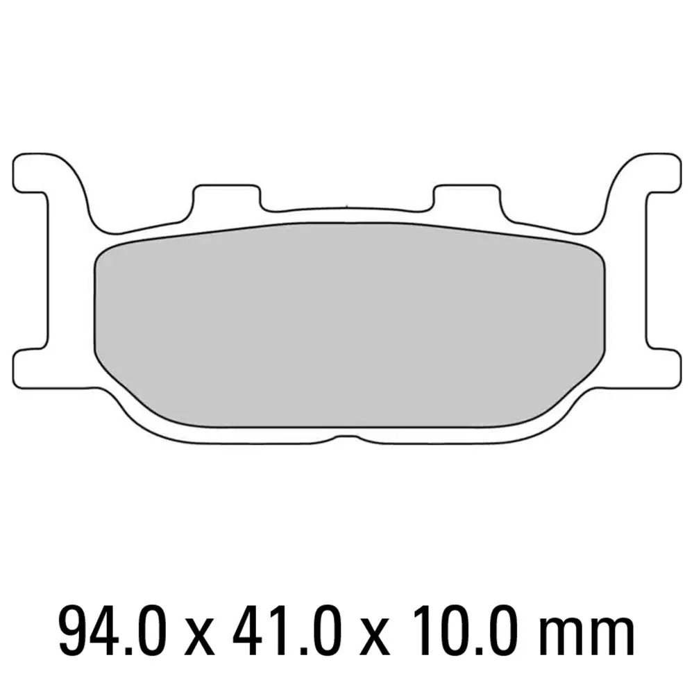 Ferodo Brake Pads - Fdb2003p (Pk = 2 Pads) [Bq25] 1