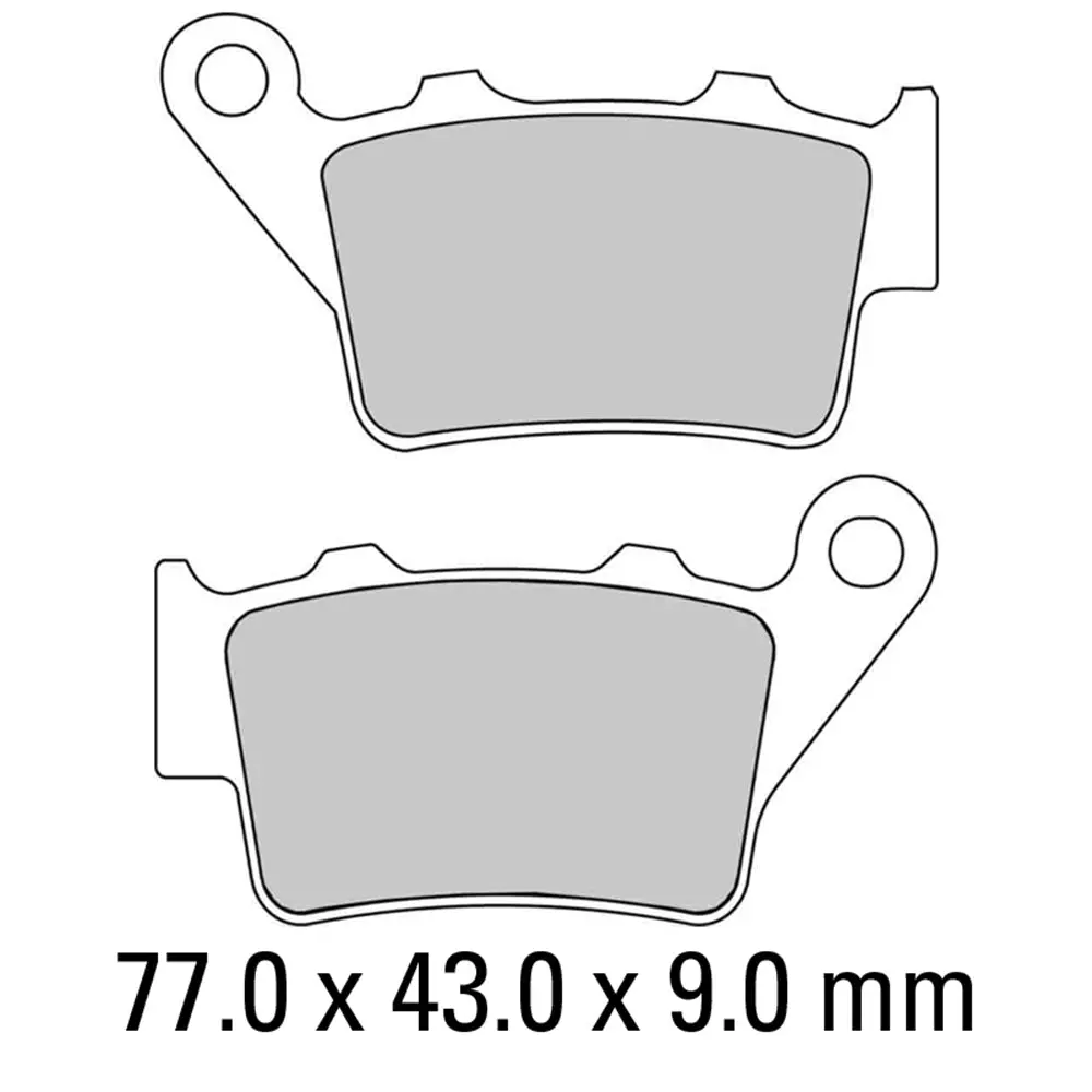 Ferodo Brake Pads - Fdb2005st (Pk = 2 Pads) [Bq25] 1