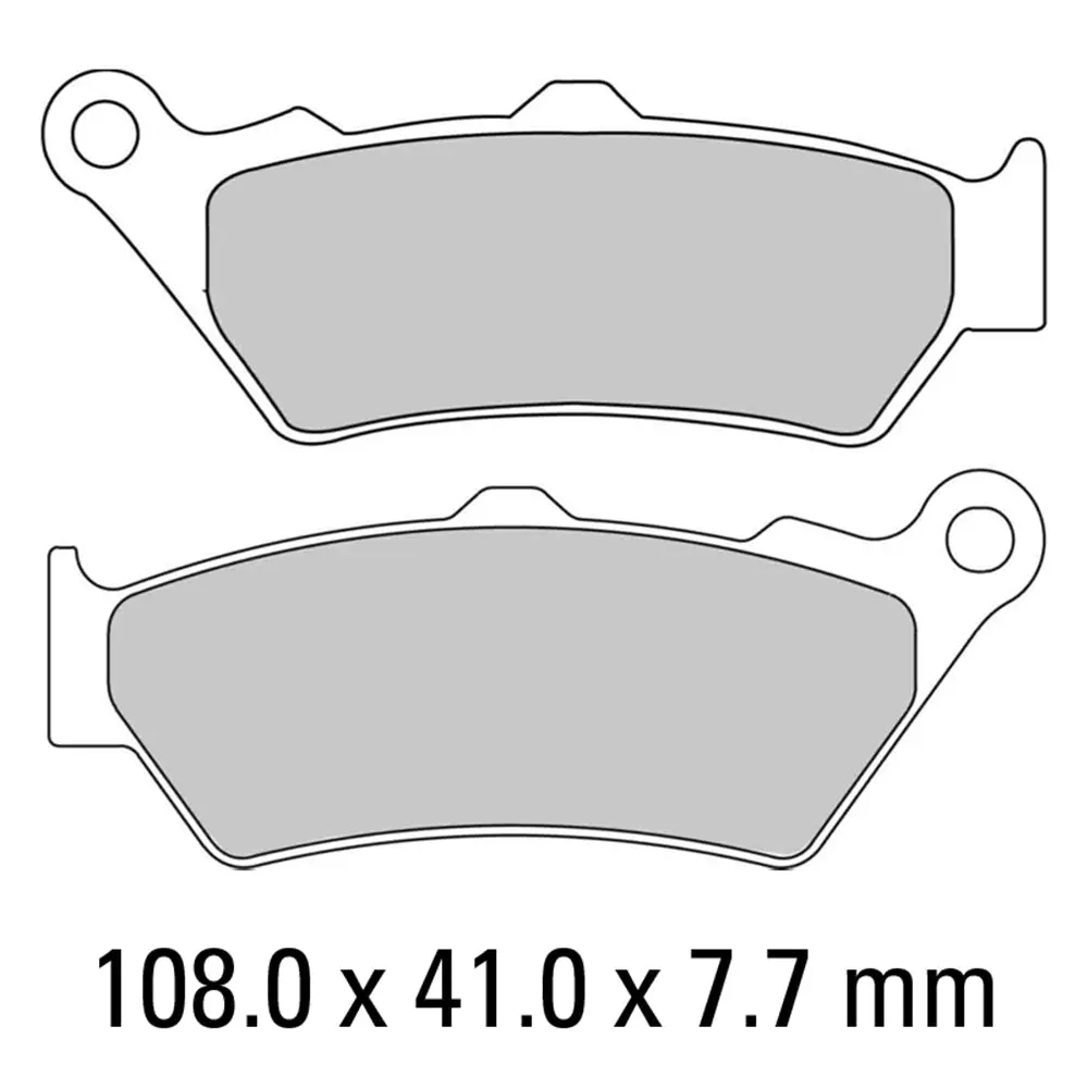 Ferodo Brake Pads - Fdb2006p (Pk = 2 Pads) [Bq25] 1