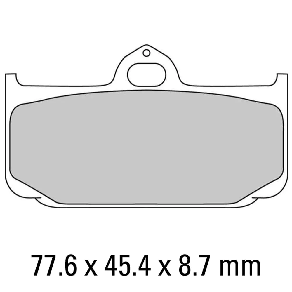 Ferodo Brake Pads - Fdb2008cp911 (Pk=2 Pads) [Race Organic] 1