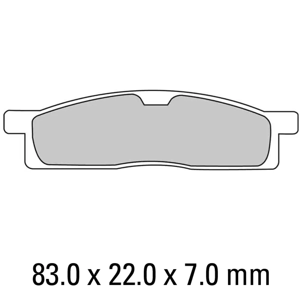 Ferodo Brake Pads - Fdb2015sg (Pk = 2 Pads) [Bq25] 1