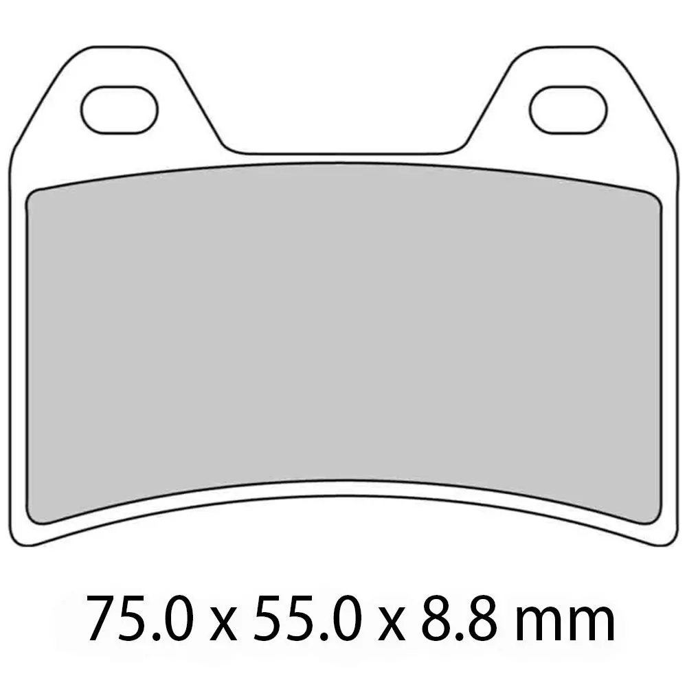 Ferodo Brake Pads - Fdb2042st (Pk = 2 Pads) [Bq25] 1