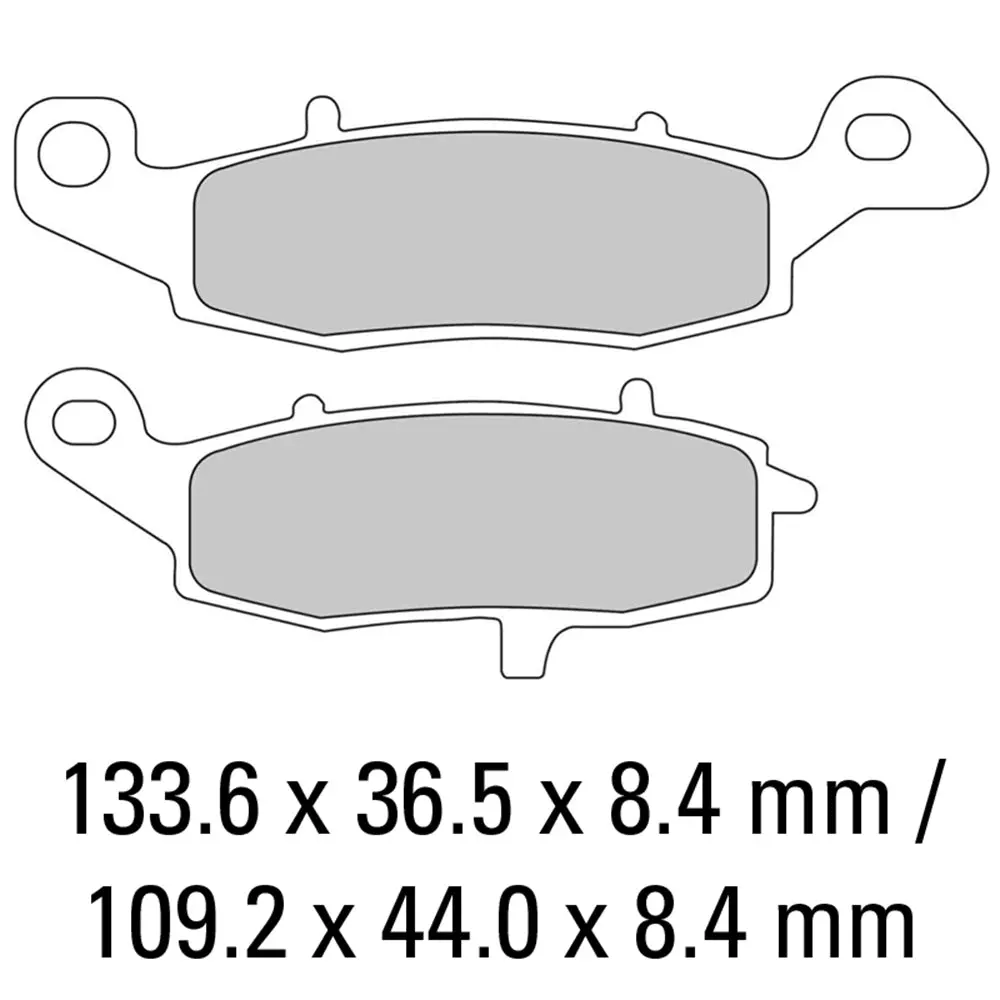 Ferodo Brake Pads - Fdb2048ef (Pk = 2 Pads) [Bq10] 1