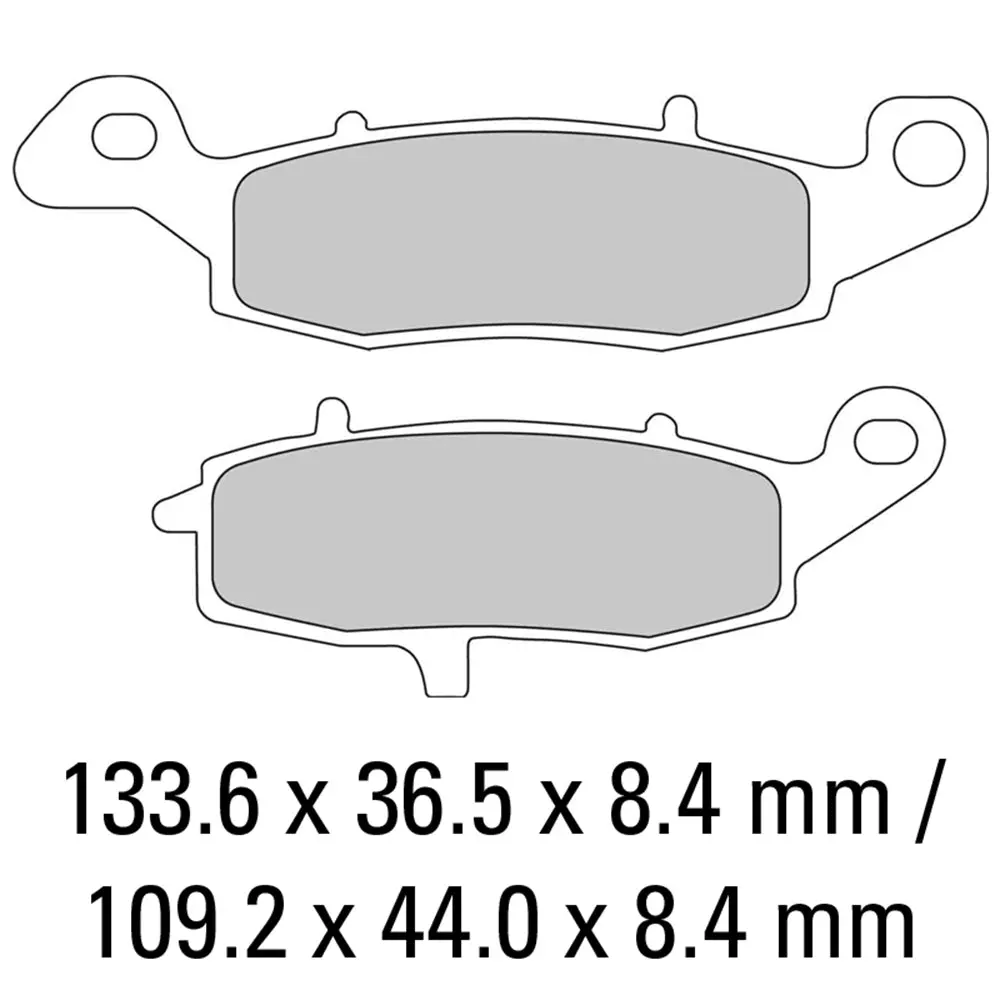 Ferodo Brake Pads - Fdb2049st (Pk = 2 Pads) [Bq25] 1