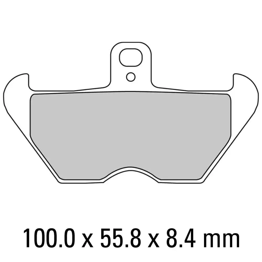 Ferodo Brake Pads - Fdb2050st (Pk = 2 Pads) [Bq25] 1