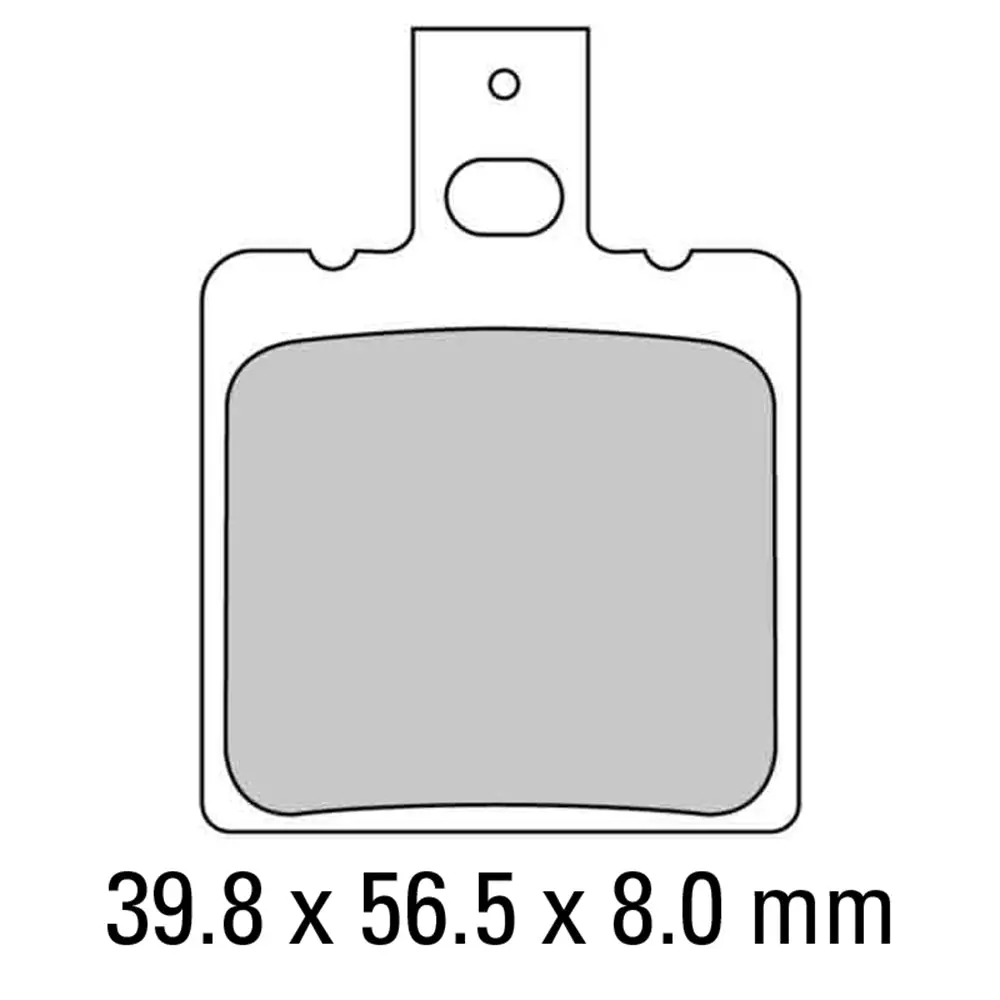 Ferodo Brake Pads - Fdb2081s (Pk = 2 Pads) 1