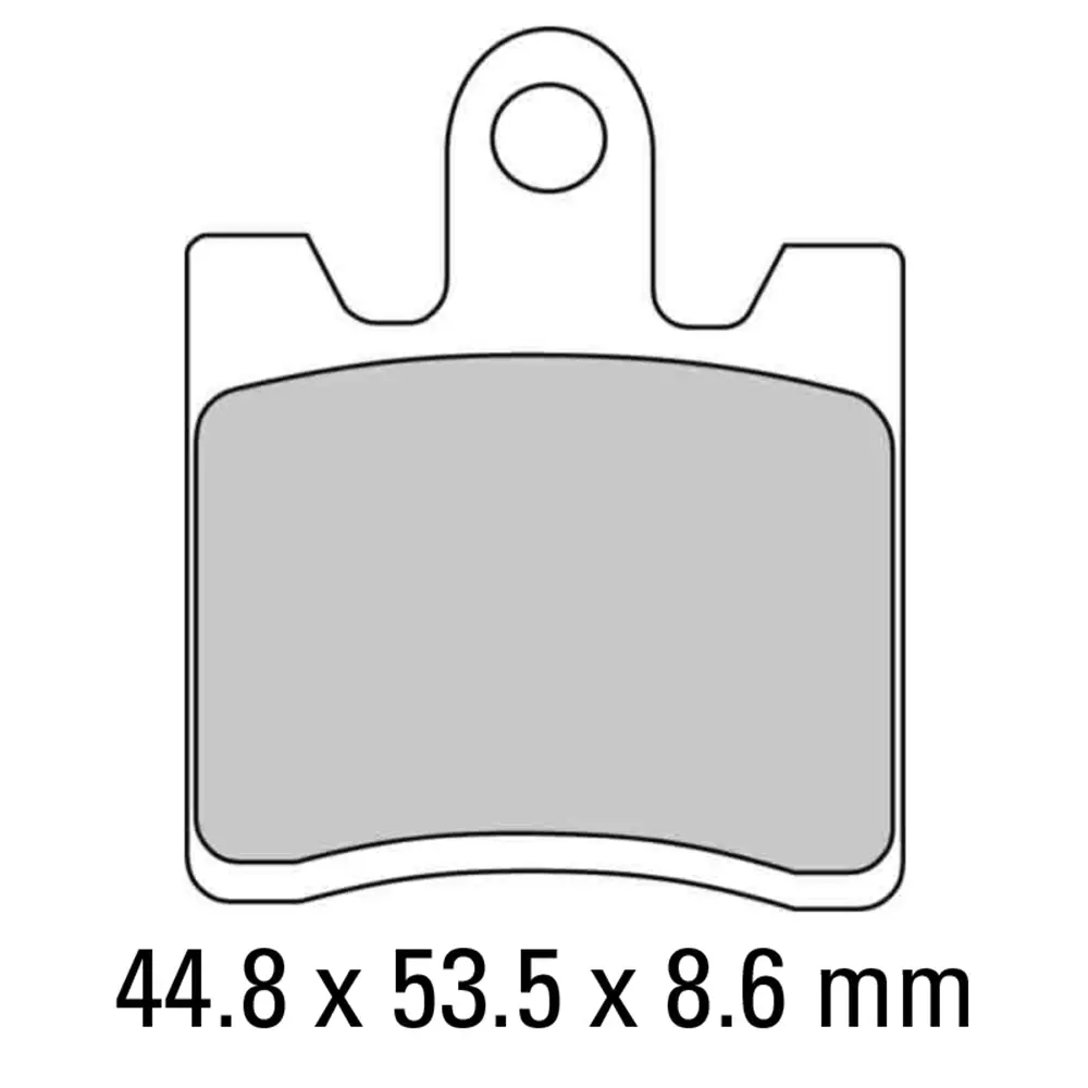 Ferodo Brake Pads - Fdb2085ef (Pk = 4 Pads) [Bq10] 1