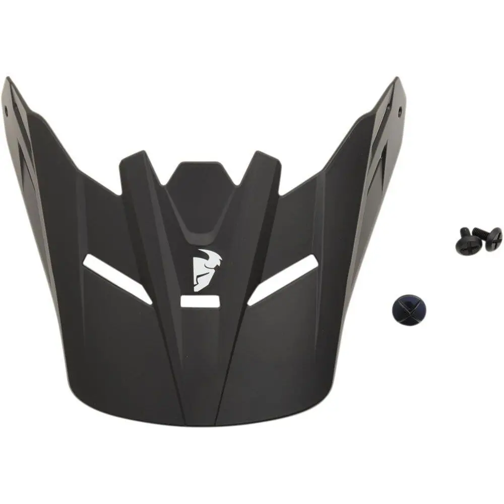Thor Replacement Visor Peak For Sector Youth Helmets Solid Black 1