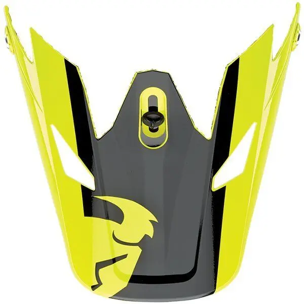 Thor Replacement Visor Peak For Sector Helmets Shear Black/Acid 1