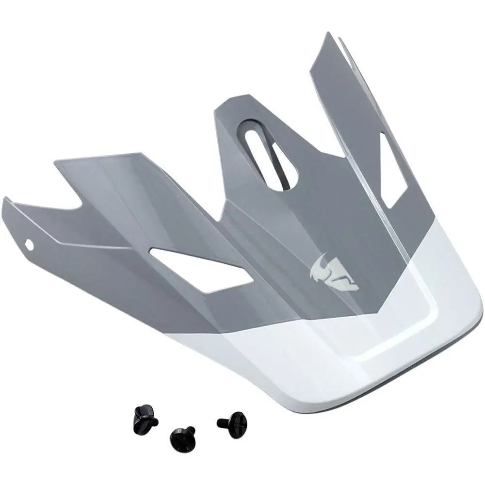 Thor Replacement Visor Peak For Sector Helmets Bomber Charcoal/White 1