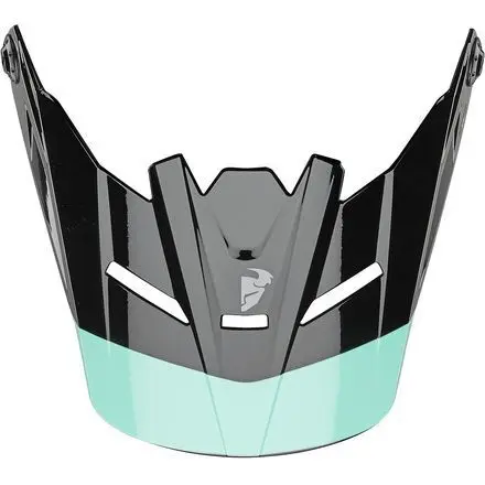 Thor Replacement Visor Peak For Sector Youth Helmets Bomber Black/Mint 1