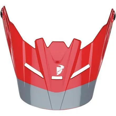 Thor Replacement Visor Peak For Sector Youth Helmets Bomber Red/Charcoal 1