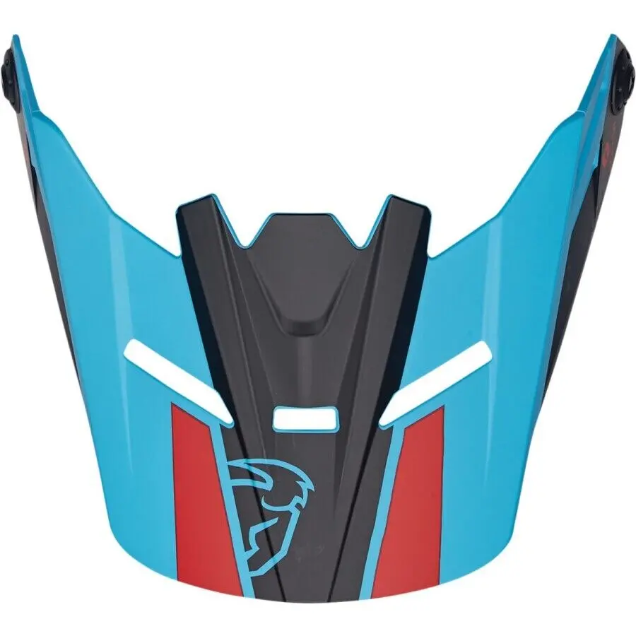 Thor Replacement Peak For Sector Youth Helmets Blue/Black 1