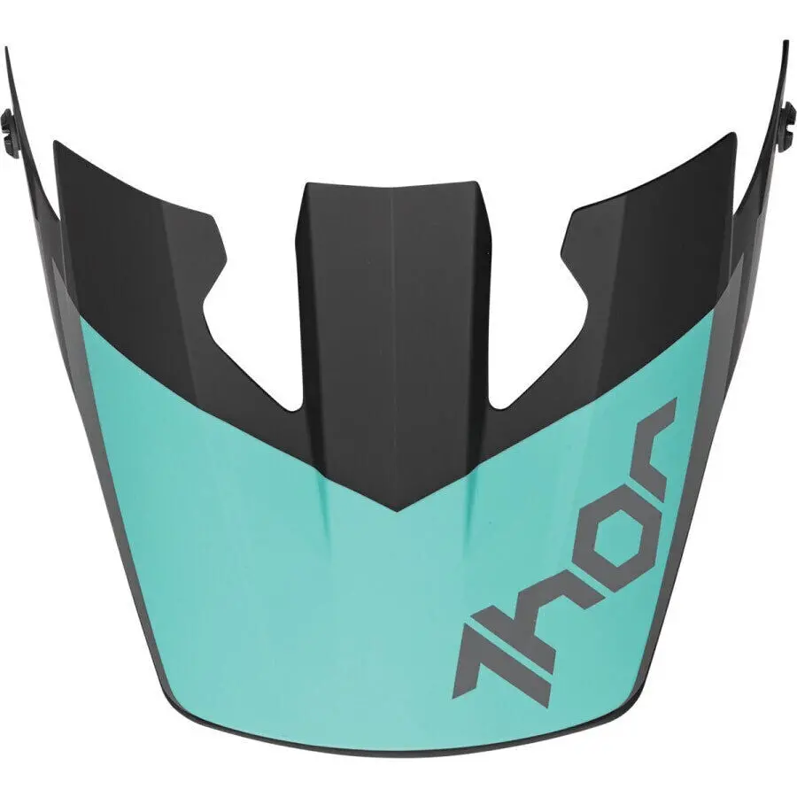 Thor Replacement Peak For Reflex Helmet Cube Black/Mint 1