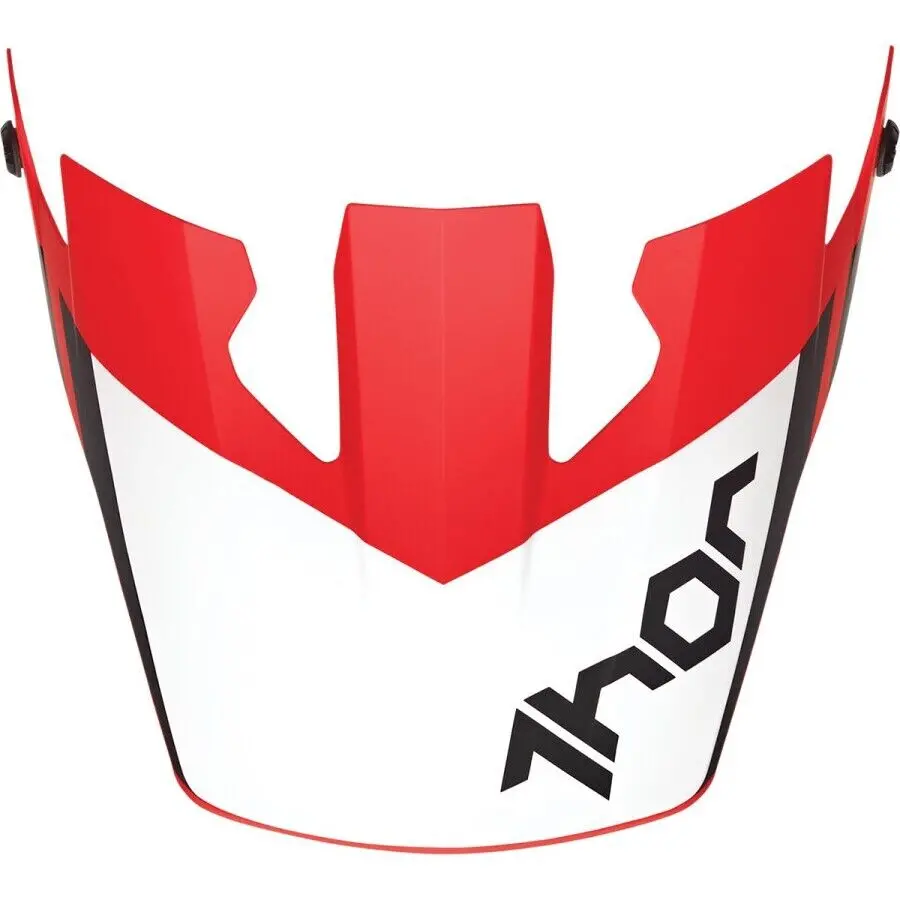 Thor Replacement Peak For Reflex Helmet Cube Red/Black 1
