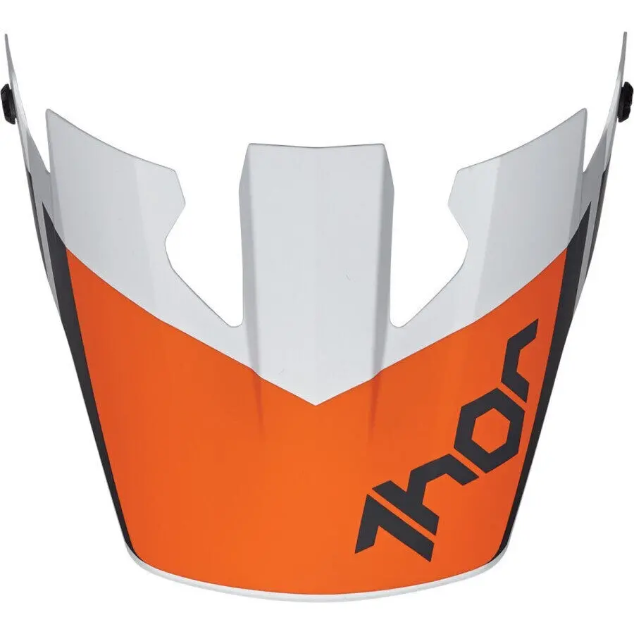 Thor Replacement Peak For Reflex Helmet Cube Gray/Orange 1