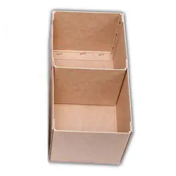 Parts Box H/Duty Cardboard Xl 12X6x6 2 Compartments 1