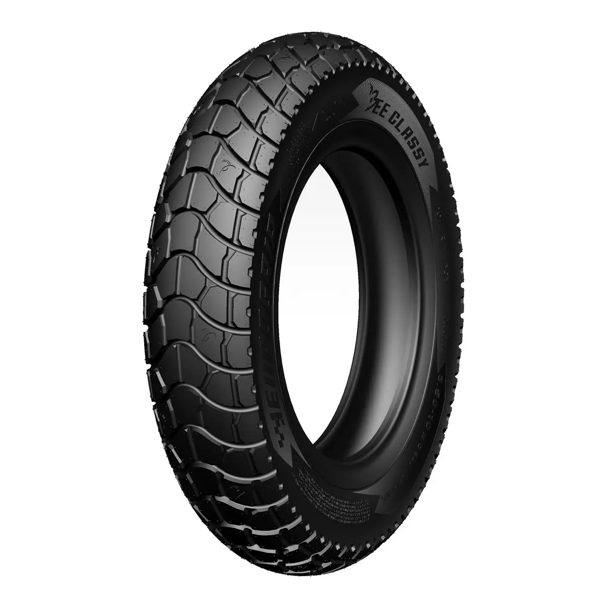 Eurogrip Bee Classy 3.00-10 Front / Rear Reinforced Tubeless Tyre (50J, 6Pr Rati 1