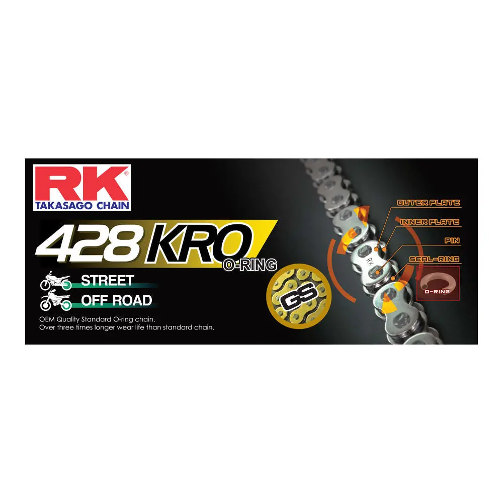 Rk Chain Gs428kro-136L Gold 1