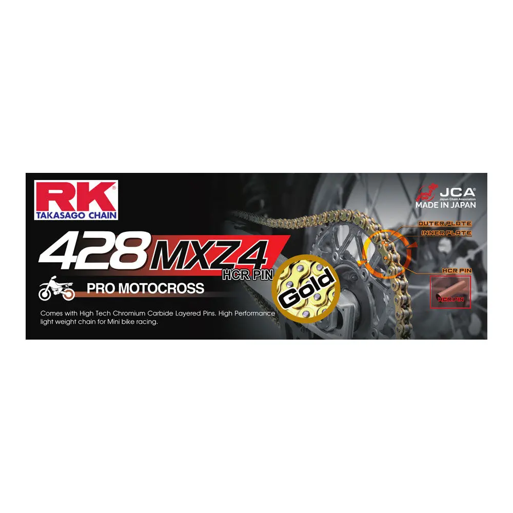 Rk Chain Gb428mxz-126L Gold 1