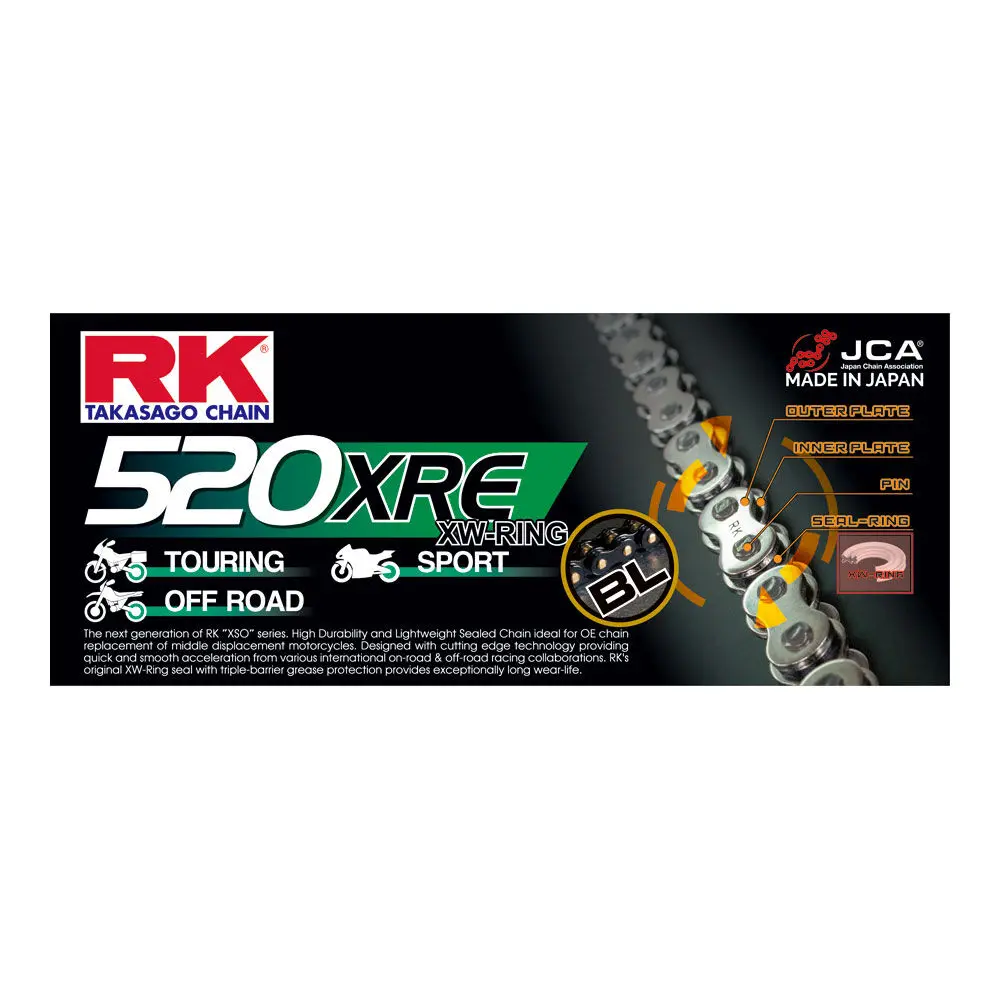 Rk Chain Bl520xre-120L Black 1