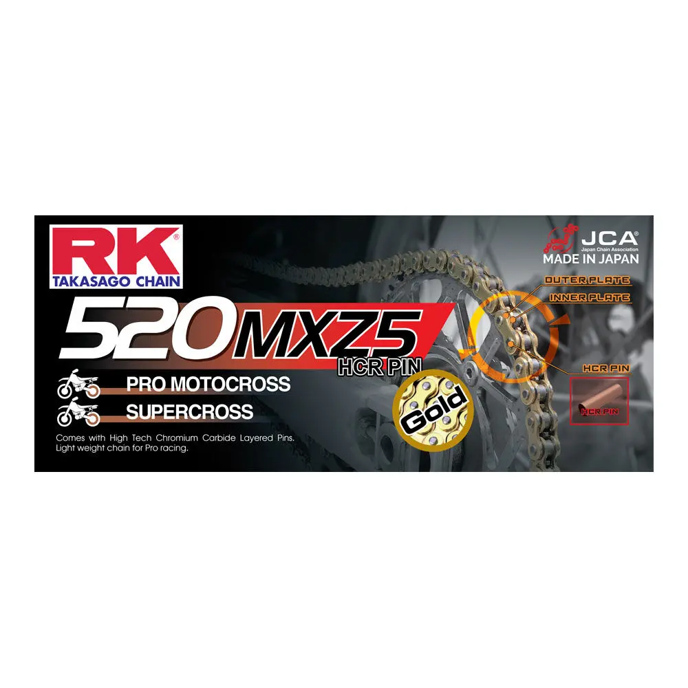 Rk Chain Gb520mxz5-120L Gold 1
