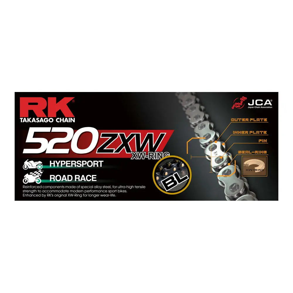 Rk Chain Bl520zxw-120L Black 1
