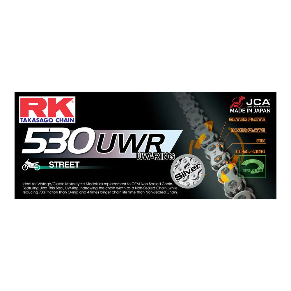Rk Chain Sv530uwr-120L Silver 1