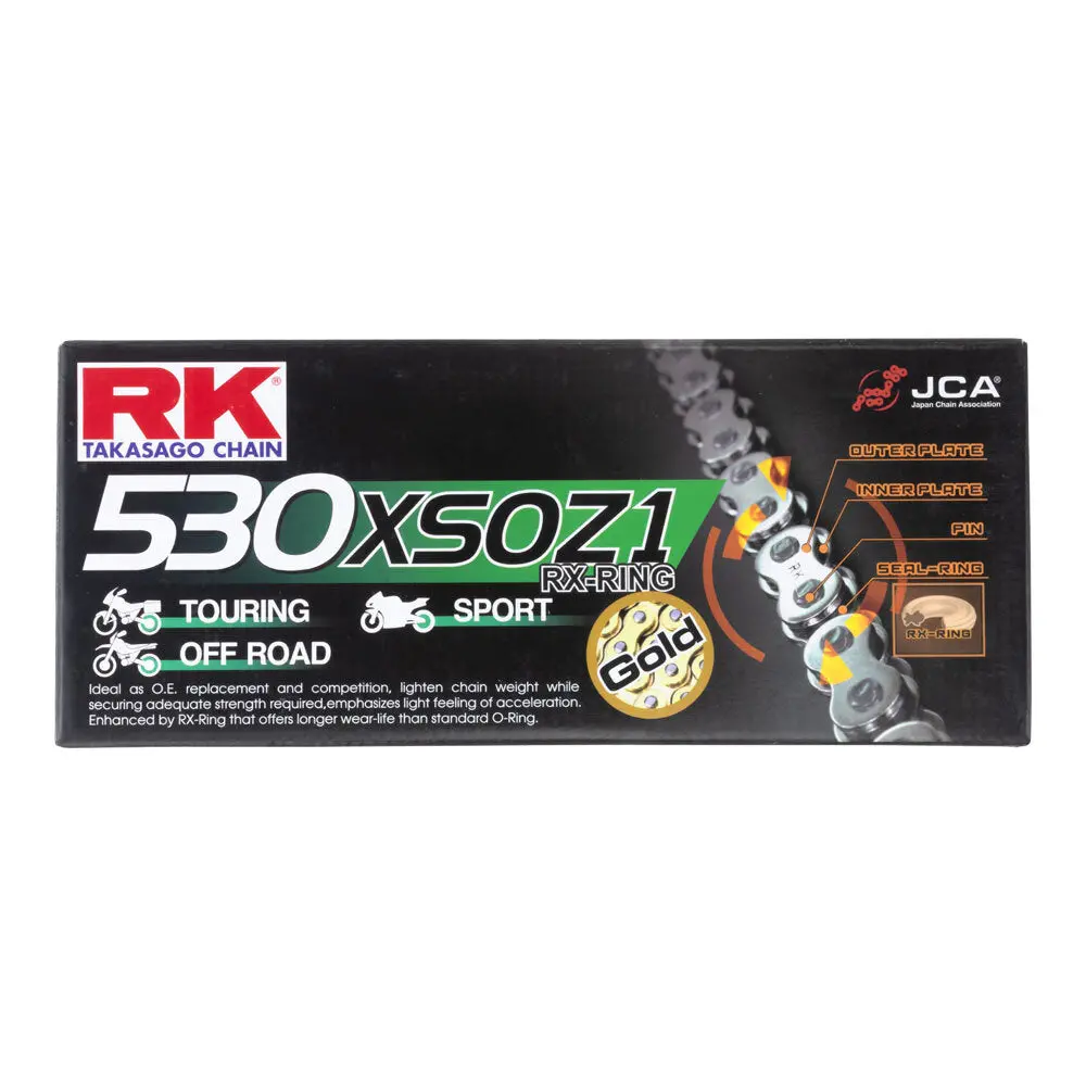 Rk Chain Gb530xsoz1-124L Gold 1