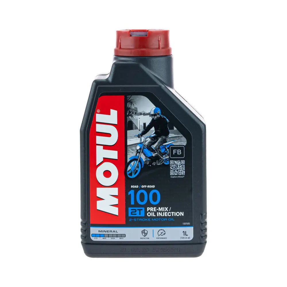 Motul 100 Moto Mix  1L   2T Ctn12 1
