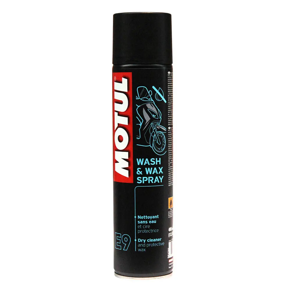 Motul E9 Wash & Wax 400Ml Ctn12 (Dg2.1 - Un1950) Aerosol 1