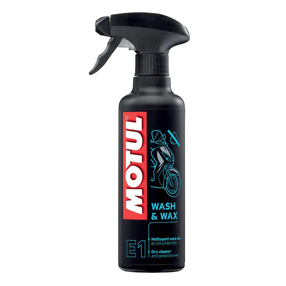 Motul E1 Wash & Wax 400Ml Ctn12 1