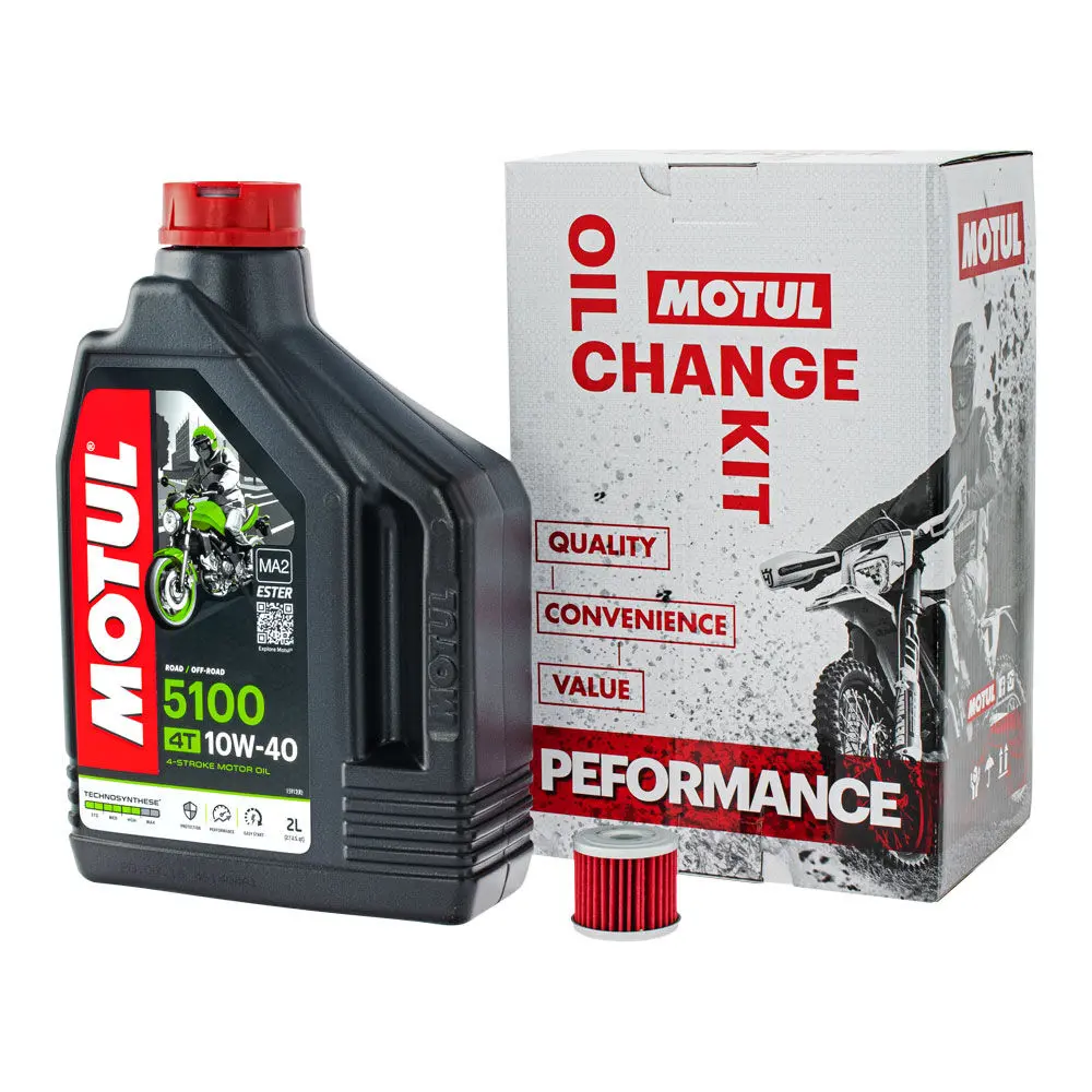 Motul Performance Oil Change Kit - Yamaha Yz250f / 450F 03~22 1
