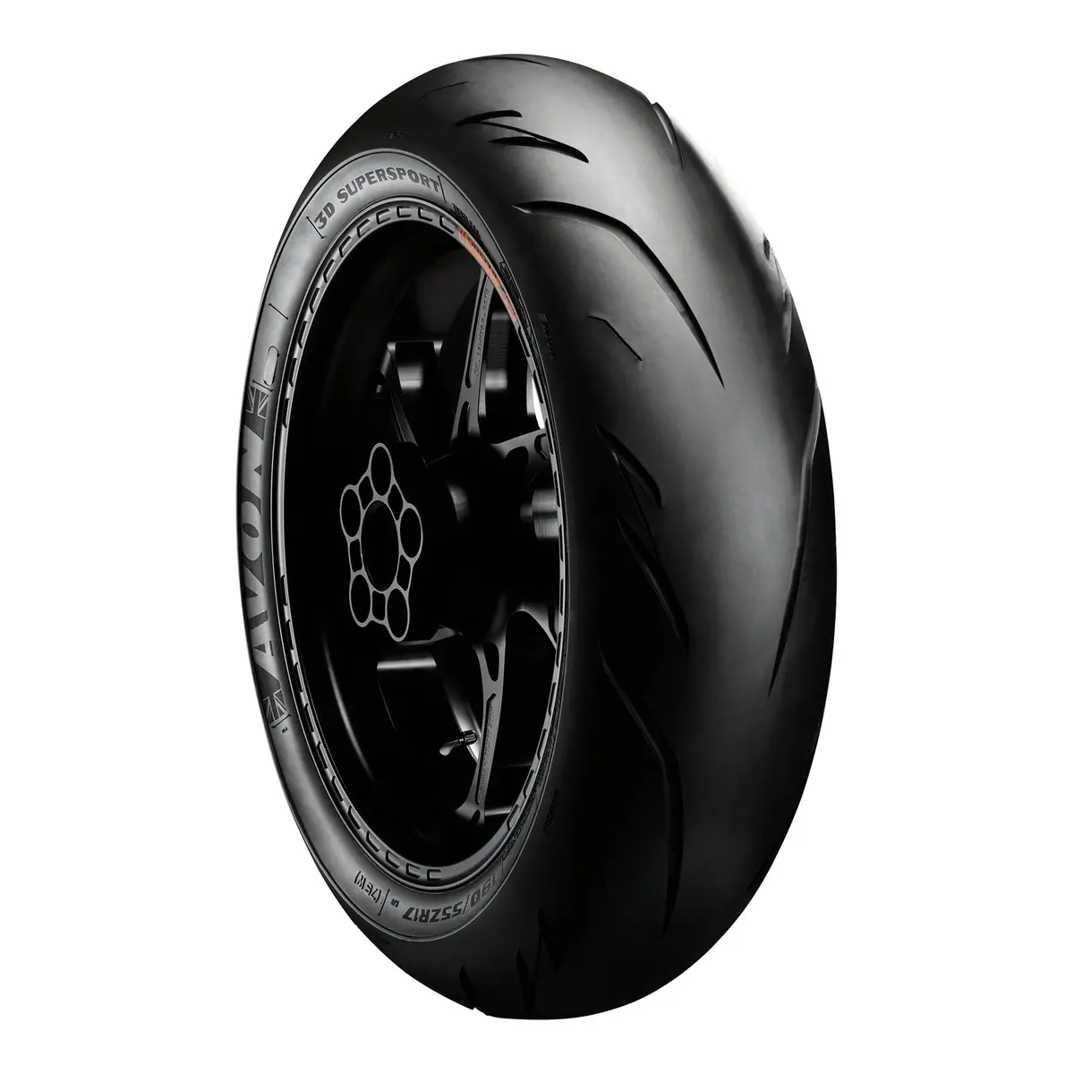 Avon 3D Supersport 180/60Zr17 Rear Tyre (75W Rating) 1