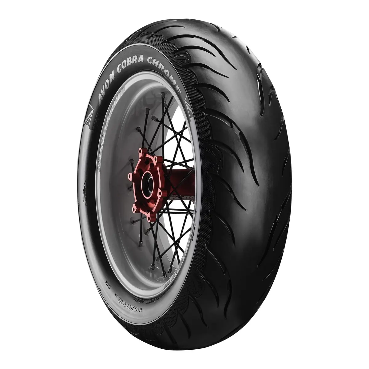 Avon Cobra Chrome 200/55R18 Rear Tyre (79V Rating) Av92 1