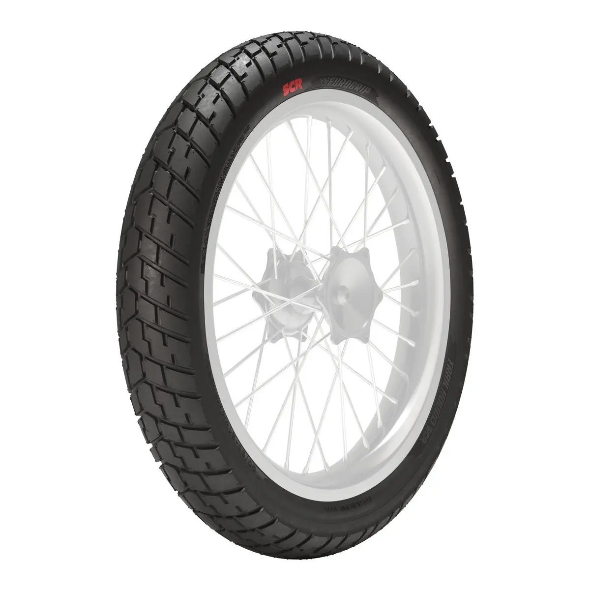 Eurogrip Trailhound Scr 100/90-19 Front Tubeless Tyre (57H Rating) 1