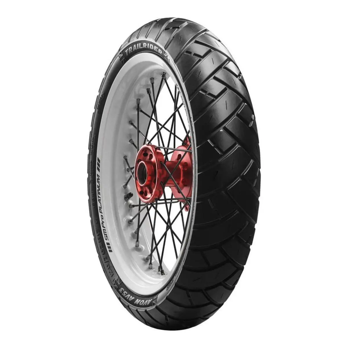 Avon Trailrider 120/70Zr19 Front Tyre (60W Rating) 1