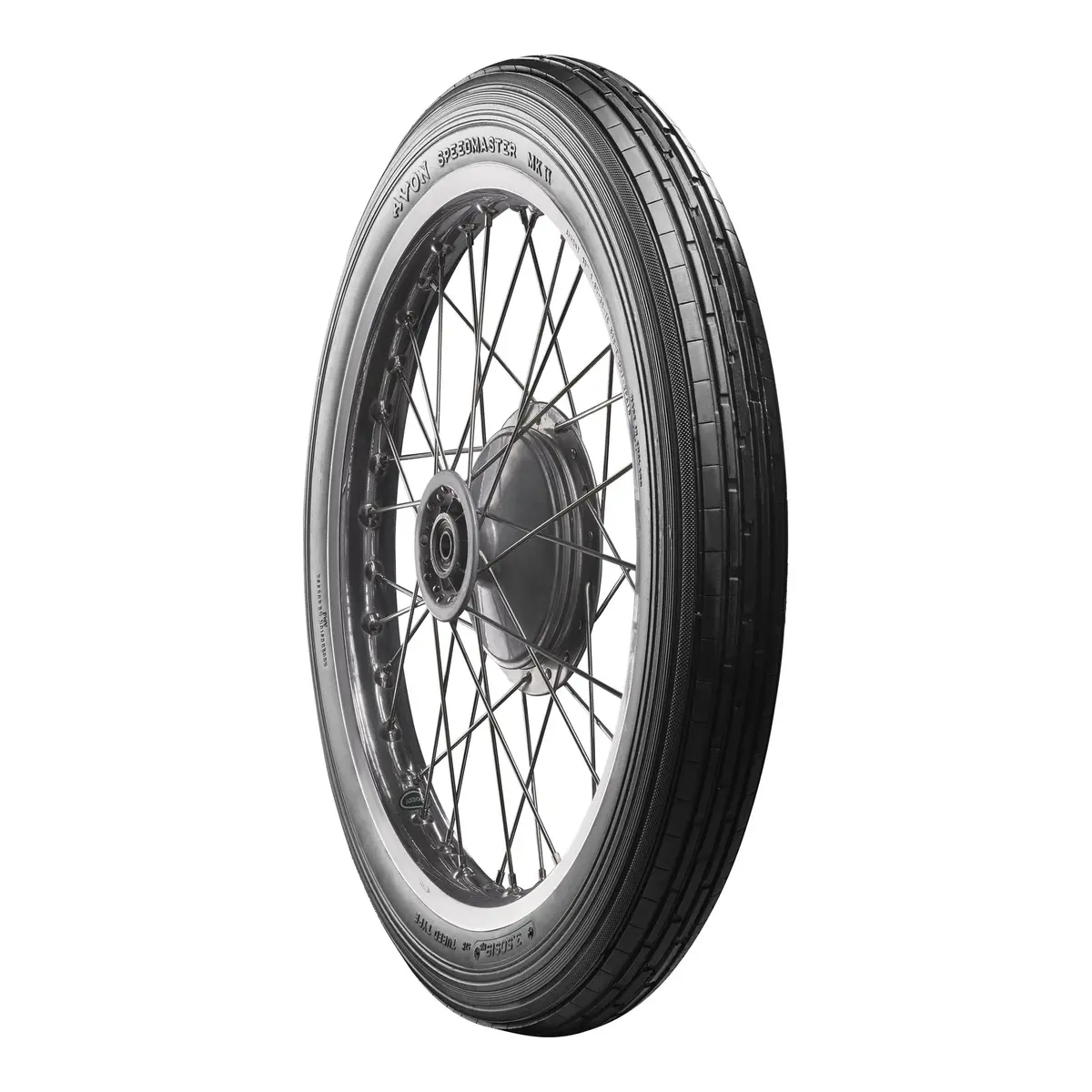 Avon Speedmaster Mkii 3.00-19 Front Reinforced Tyre (54S Rating) 1