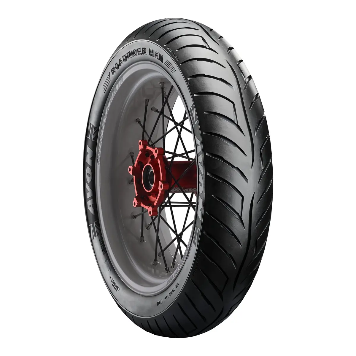 Avon Roadrider Mkii 3.25-19 Front / Rear Tyre (54V Rating) 1