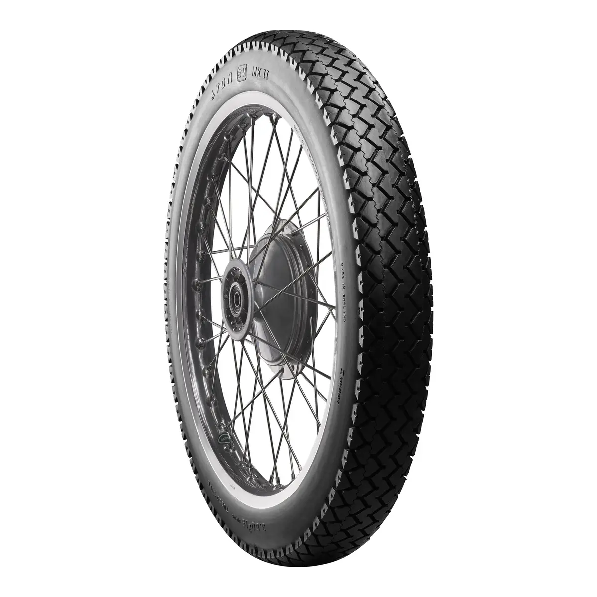 Avon Safety Mileage Mkii 3.50-19 Front / Rear Tyre (57S Rating) 1