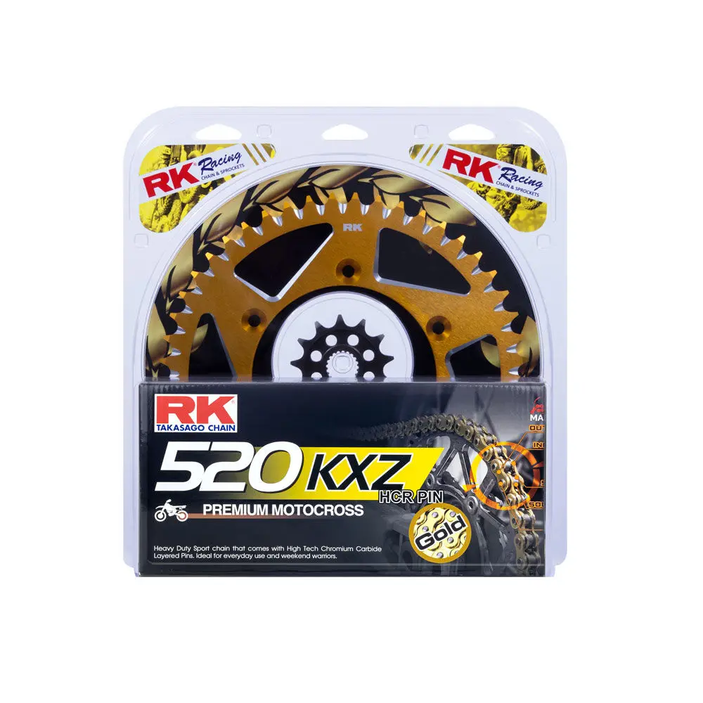 Lite Pack - Rk Chain & Spr Kit Gold 13/50 Rmz250 13-24 1