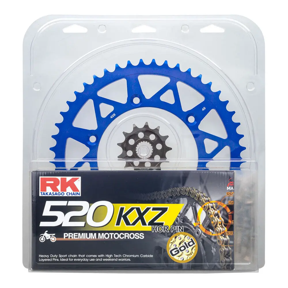 Lite Pack - Rk Chain & Spr Kit Blue 13/51 Yz250f 01-25 1