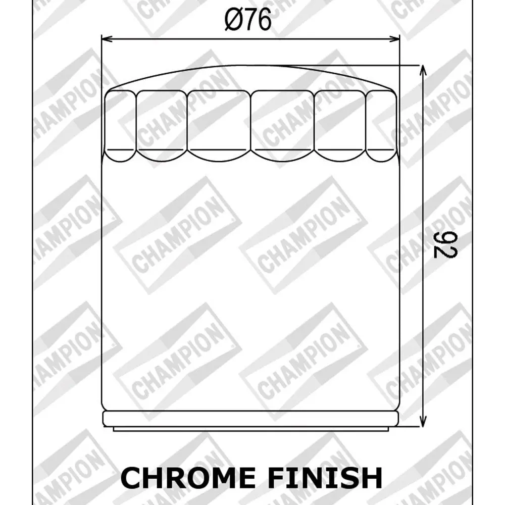 Oil Filter Champion - Cof070c (170C) 2
