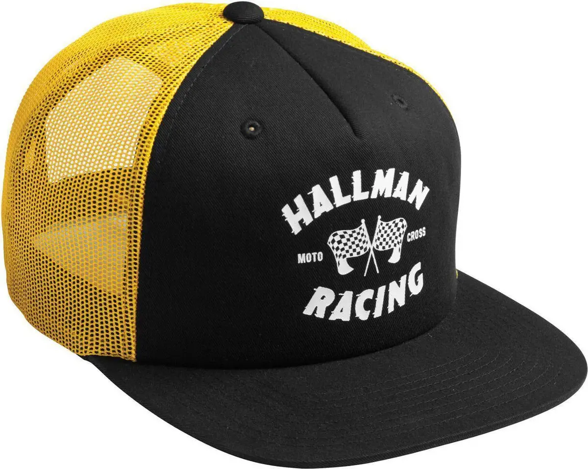 Thor Hallman Finish Line Snapback Hat Golden 1