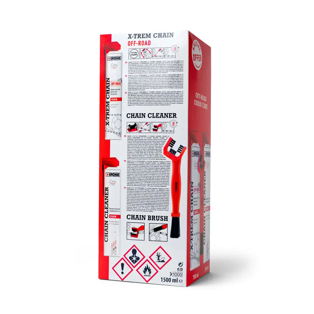 Ipone Chain Pack Off-Road (800737) Ctn4 (Dg2.1 - Un1950) Aerosol 2