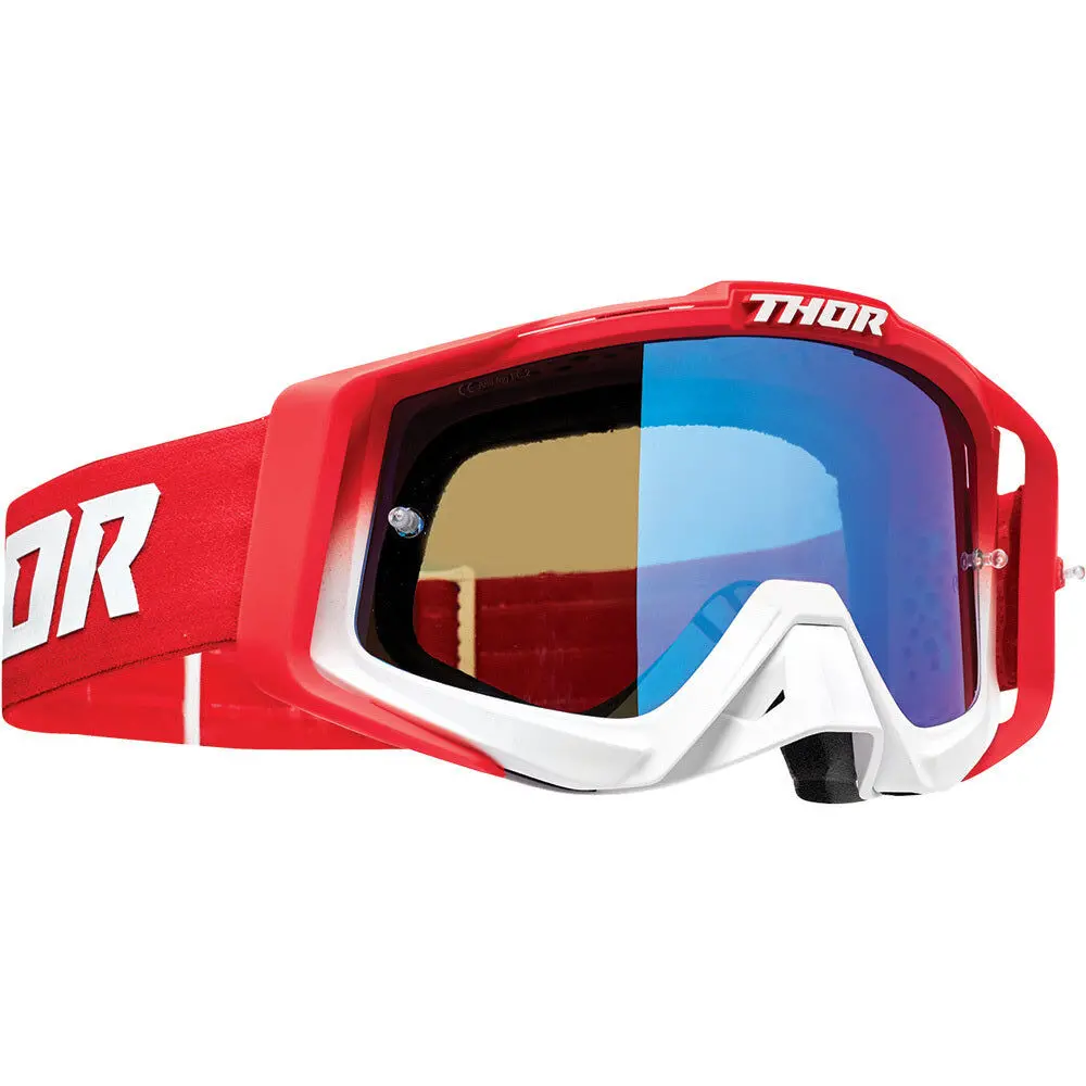 Thor 2019 Sniper Pro Goggle Fader Red 1