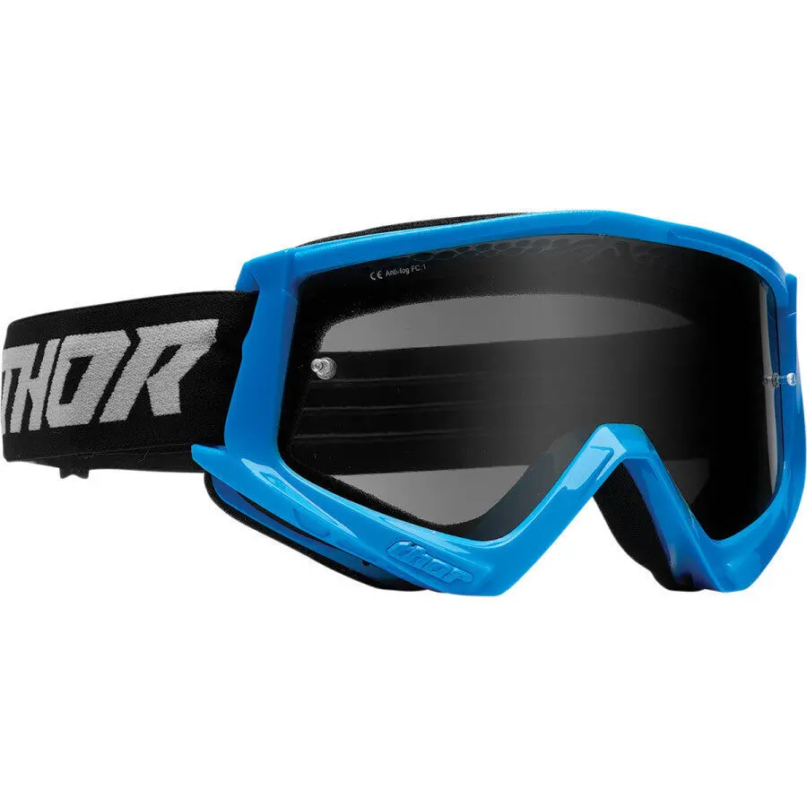 Thor Combat Racer Sand Goggles Blue/Grey 1